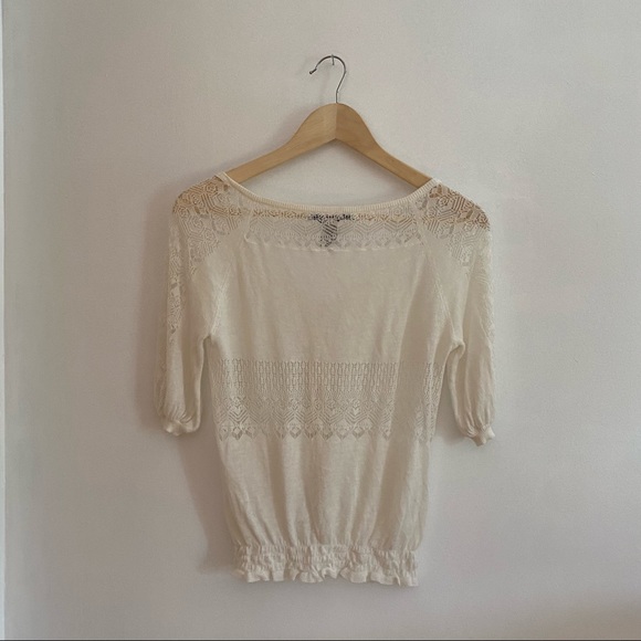 American Rag Cie Delicate Lace Cardigan - Picture 2 of 4